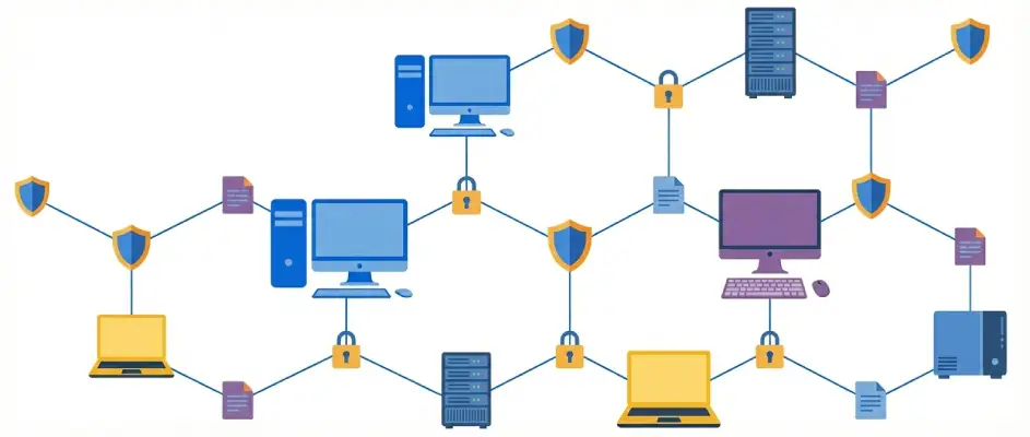 Mesh network diagram